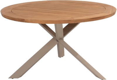 Taste Prado ronde tuintafel Ø130 cm. - latte