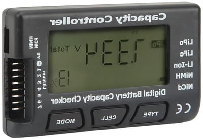 Batterij Tester - Capaciteitsmeter Digitale - Batterijstatus Controleren - Digitaal Display - Compact Ontwerp - Zwart