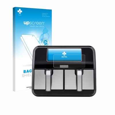 upscreen - Screenprotector voor Kenwood kHealthy Fry Twin Airfryer - Folie Beschermfolie transparant antibacterieel