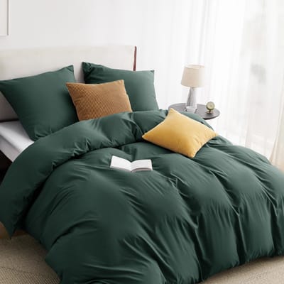 Dailygoods- Beddengoed 135 x 200 cm - Dekbedovertrek 135 x 200 cm - Kussensloop 80 x 80 cm - Microvezel - Ritssluiting - Oeko-Tex gecertificeerd