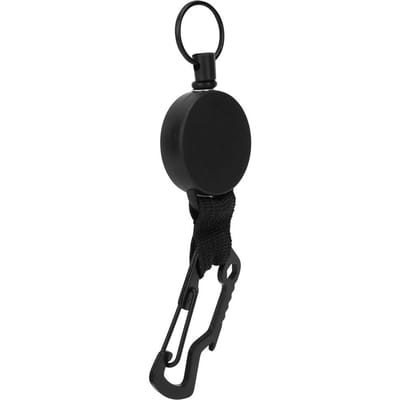 Multifunctionele Intrekbare Sleutelhanger Anti-diefstal RVS Sleutelhanger Flesopener Zeskantsleutel black