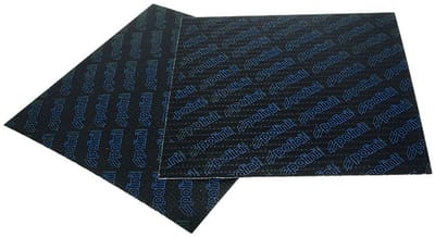 Membraanplaatvel Polini carbon 0.28 mm (2x 110x100mm)