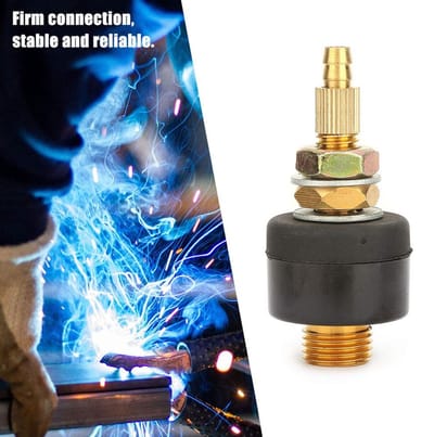 Dailygoods - M16 x 1.5 Gas Elektrische Snelkoppeling - Koper - Slijtvast en Robuust - Hoogwaardige Connector - 100% Gloednieuw