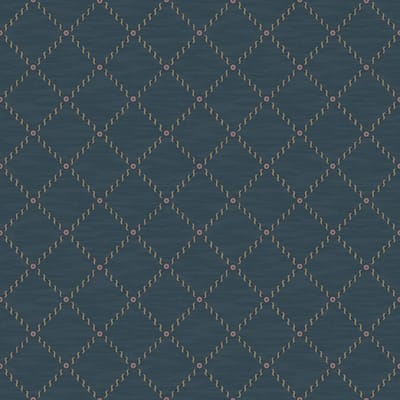 Boråstapeter Vliesbehang 2265 - Treasured - Klassiek Blauw - 53cm x 10.05m