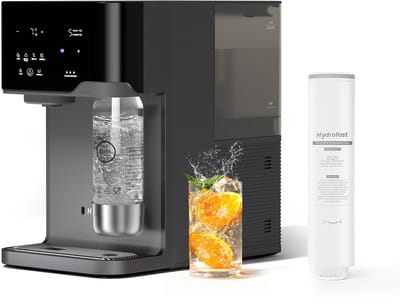 Hydrofast C300 RO Waterfilter + Extra HF04 Filterpakket | Waterzuiveraar met Bruiswater, IJswater, UV-Sterilisatie, 6-Traps Filtratie & TDS Display