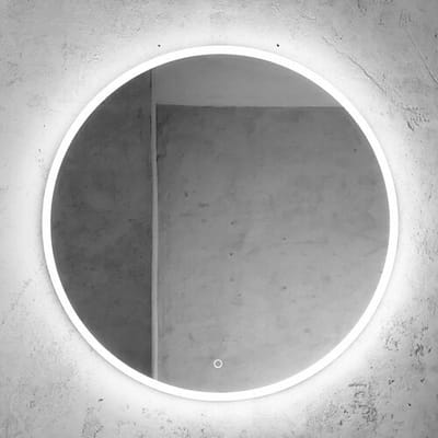 Megabad Profi Collection Art LED mirror Ø 80 cm with illuminated edge from Megabad