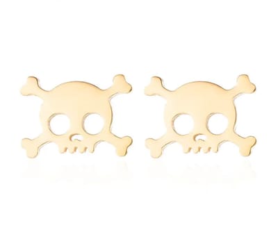 Hiden - Piraten Skull Oorbellen - Sieraden set - Sieraden - Dames - Oorbellen - Oorringen - Oorknoppen - Mode - Kinderen - 1 paar