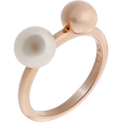 Orphelia ZR-7373/50/RG - Ring Parel - Zilver 925 Rosékleurig - Zoetwaterparel - Maat 50