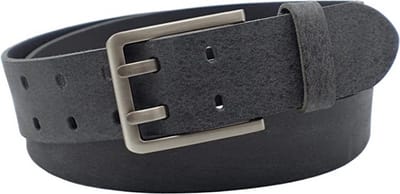 Fana Belts leren riem zwart - Taillemaat 90 - Extra brede riem - Riem heren - Casual riem - Brede jeans riem
