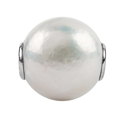 Cavill - Zilveren Hanger 925 Sterling met Witte Zoetwaterkweekparel 11 mm - Elegante Ronde Parelsieraden Dames - Monosono Collection