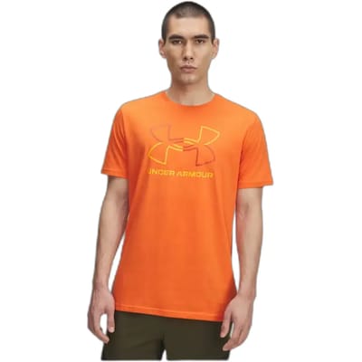 Under Armour Sportshirt Gl Foundation Update T-Shirt 1382915 Orange 844-S (US SM)