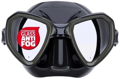 Salvimar Morpheus Anti Fog Speervissen Masker Zwart Man,Vrouw