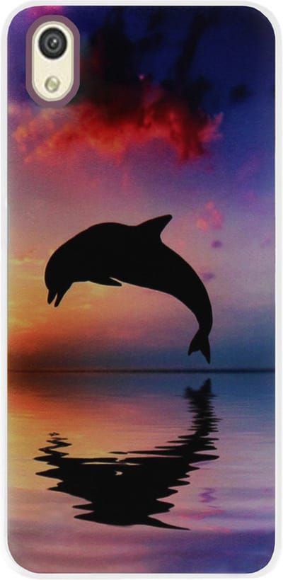 ADEL Kunststof Back Cover Hardcase Hoesje Geschikt voor Huawei Y5 (2019) - Dolfijn