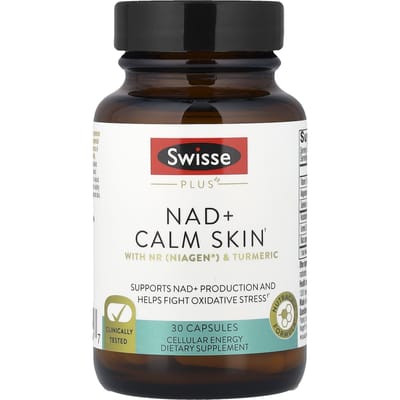 Swisse Plus NAD+ Verzachtende Huid, 30 Capsules