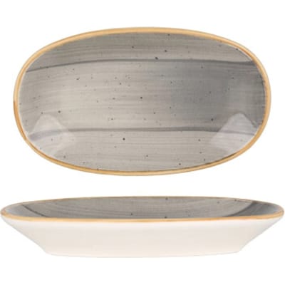 Bonna Serveerschaal - Aura Space - Porselein - 15x8.5 cm - set van 4
