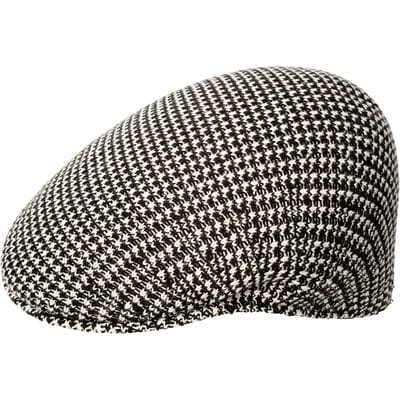 Geruit gebreid baret Kangol 504