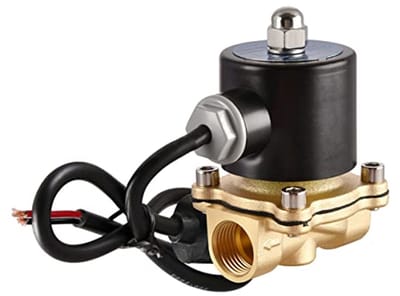 Elektrisch magneetventiel 1/2 inch DC12V normaal gesloten voor water en lucht