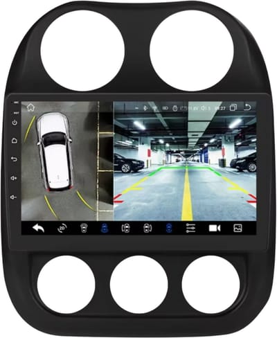 Autoradio met bluetooth - Carplay - Voor Jeep Compass & Patriot (2011-2017) - Geschikt voor Apple en Android - Stereo - Navigatie - Navigatiesysteem auto