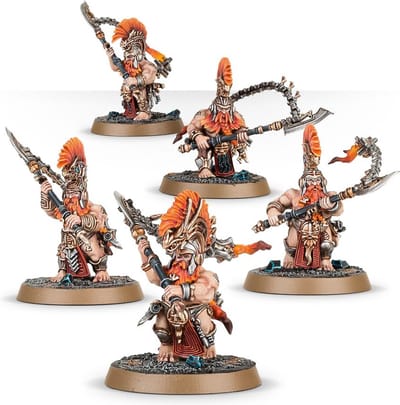 Figurine Games Workshop Warhammer AoS - Fyreslayers Hearthguard