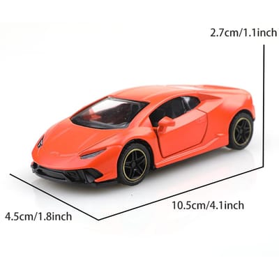 (Ensaché) 1:43 Svj Alliage Voiture de Course à Rappel, Une Cool 1:Voiture à rétraction en alliage à l'échelle 43, Un jouet pour enfants.