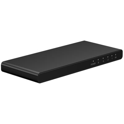 Goobay HDMI splitter 1 naar 2 - HDMI2.0 (4K 60Hz + HDR) / zwart
