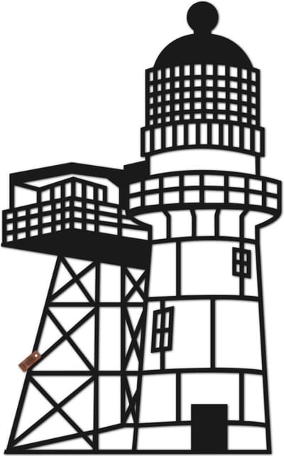 Fabryk Design | Wanddecoratie Vuurtoren Vlieland