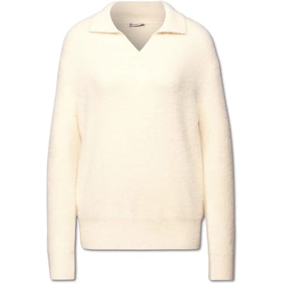 Street one - Dames pull - Maat M - Vrouwen - Creme - polyamide