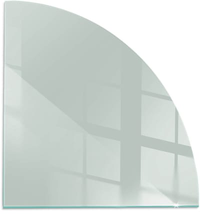 Tulup Kachel Vloerplaat - Kleur Lichtgroen Plaat Onder Houtkachel - 1/4 100 cm x 100 cm - Groente Plaat Voor Onder Houtkachel - Kwartaal Kachel Vloerplaat - Vloerplaat Openhaard - Vloerplaat Voor Houtkachel - Plaat Voor Onder Kachel