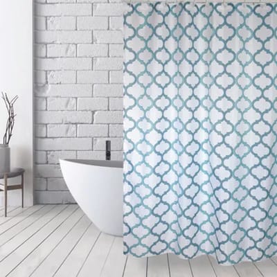 Msv Douchegordijn Hanko Blauw 180cm