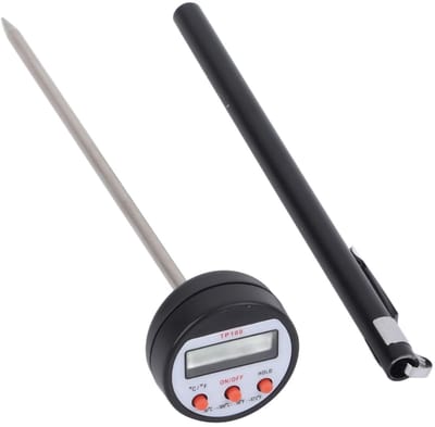 Allecto - Digitale Sondethermometer - Hoge Nauwkeurigheid - Draagbaar en Lichtgewicht - Keukenthermometer - Voor Vlees en Gevogelte - Ideaal voor B...