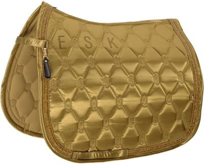 Eskadron Zadeldek Eskadron Heritage Satin Jewel Dressuur Donkergeel