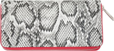 Snake-a-licious Portemonnee – Slangenprint – 19 x 9,5 cm – PVC – Ruim Model