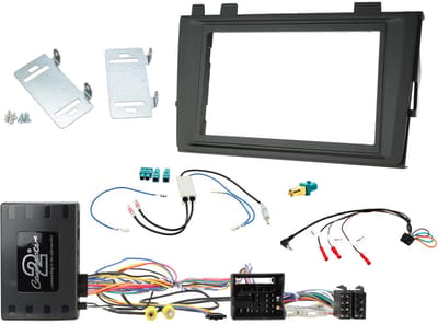 Connects2 - 2-DIN complete installatiekit Volkswagen Transporter 2019-2024/ Polo 2018-2024