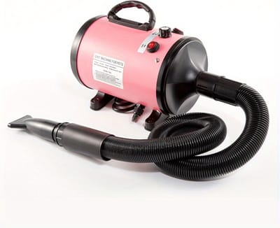 Livano Hondenfohn - Hondenkam - Hondenborstel -Langhaar - Korthaar - Dog Brush - Haardroger Hond - Katten - Ontharing - Waterblazer - Roze