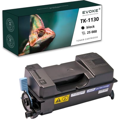 Evoke compatibele toner voor Kyocera Tk-3130 Tk3130 Zwart 25000 pagina's Fs 4200 Dn 4300 Dn 4200Dn; 4300Dn M3550Idn M3560Idn