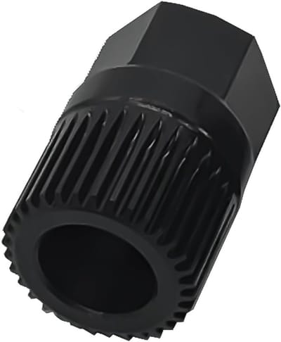 Poelie Verwijderaar - Motor Gereedschap - Auto Reparatie - 33 Tanden - 10.2 x 8.5 cm - Zwart