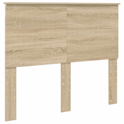 vidaXL Hoofdbord Sonoma Eiken Bewerkt hout