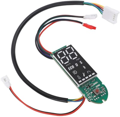 Dailygoody - Elektrische Scooter Dashboard Printplaat - Duidelijke Gegevensweergave - Eenvoudige Vervanging - 8,5 tot 10 Inch - Hoogwaardige Kwaliteit...