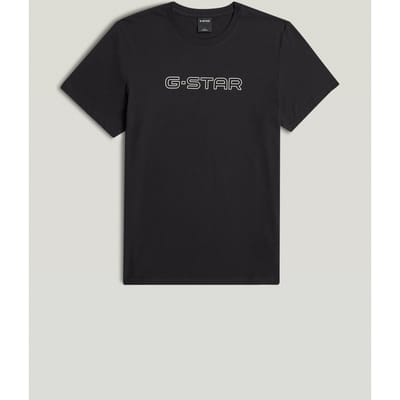 G-Star  Slim R T S/s Dk Black Taglia: S | Magliette basic Outlet | Uomo | Nero