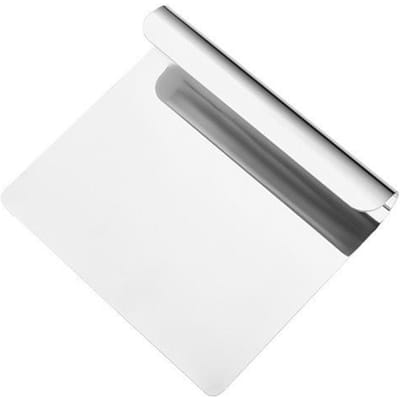 Pelle à nourriture en acier inoxydable, diviseur plat à pâte, outil de grattoir à découper la pâte, pelle
