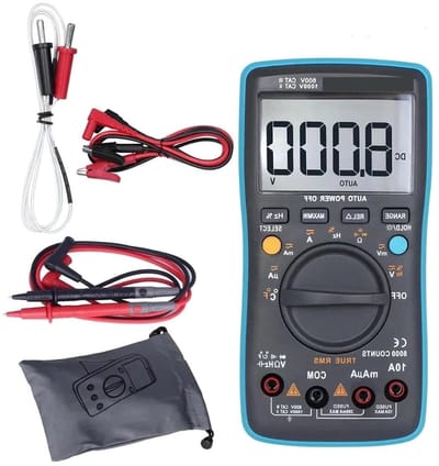 Digitale Multimeter - Stroom Tester - Elektrische Metingen - True-RMS Nauwkeurig - 16x8x3.5 cm - One Color