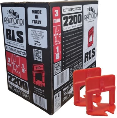 Raimondi Levelling Clips 3 mm 2200 stuks
