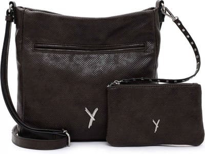 SURI FREY Schoudertas Laley Crossover Bag Brown Donkerbruin