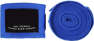 Bovista Bandage Boksen - Kickboksen - Handschoenen - Boks Bandage - Kickboks - Binnenhandschoenen - Handschoen - Boxing - Sportbandage - Blauw - 3 Meter