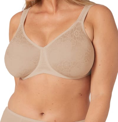 Minimizer-beugelbeha met bloemenmotief, model 'Lovely Minimizer'