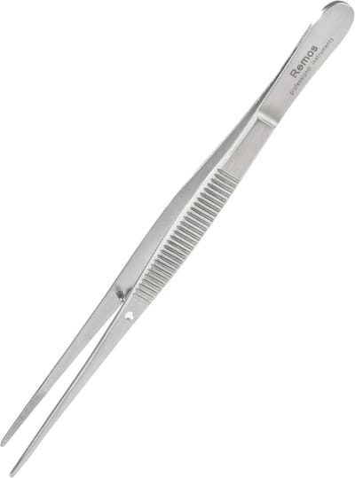 Rechttang Pincet van Roestvrij Staal - 12,5 cm