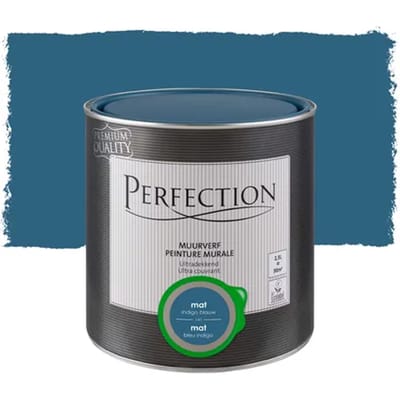 Perfection Ultradekkend Muurverf - Mat - Indigo Blauw - 2,5l