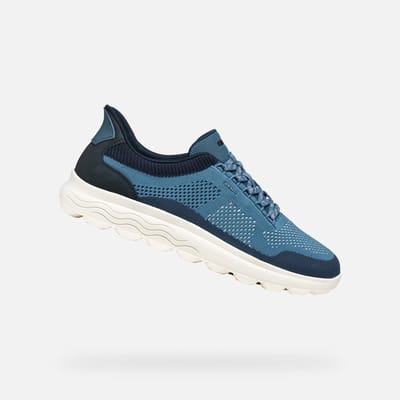 GEOX SPHERICA PLUS HEREN Sneakers - DONKERBLAUW/MARINEBLAUW - Maat 44