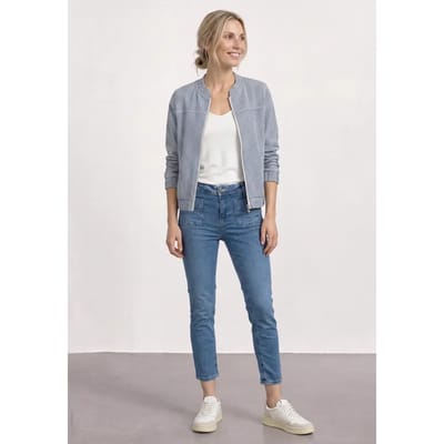 7/8 Straight Legs jeans met opgestikte zakken