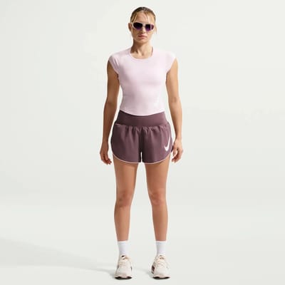 Damesshort Nike Tempo Flow Swoosh